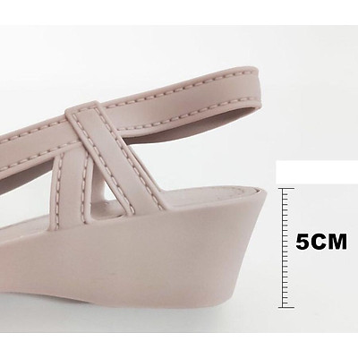 Giày sandal nhựa đi mưa cao cấp siêu nhẹ 5 phân V183