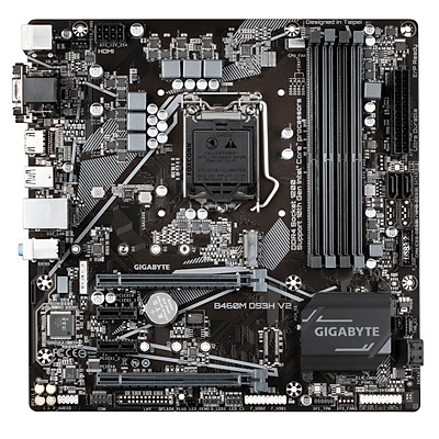 Bo mạch chủ Mainboard Gigabyte B460M DS3H V2 - Hàng Chính Hãng