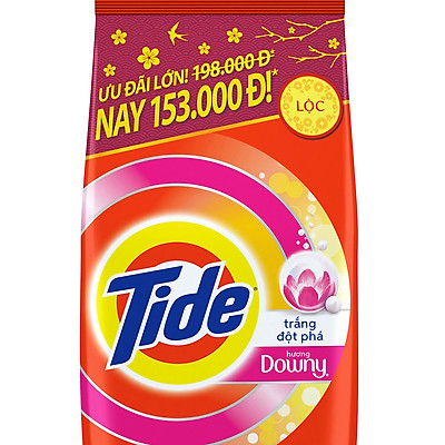 Bột Giặt Tide Trắng Đột Phá 5.5kg/ Bột Giặt Tide Hương Downy 5kg