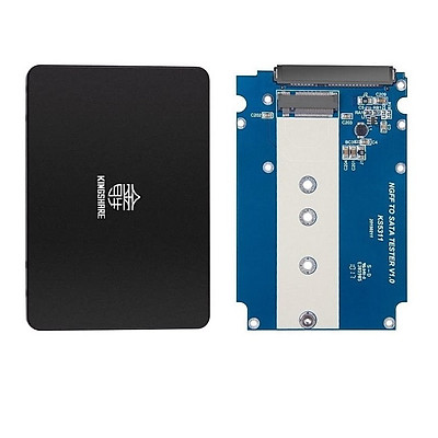 Box Kingshare Chuyển Đổi SSD M2 SATA sang chuẩn SATA III 2.5" (MÀU NGẪU NHIÊN) - Hàng Nhập Khẩu