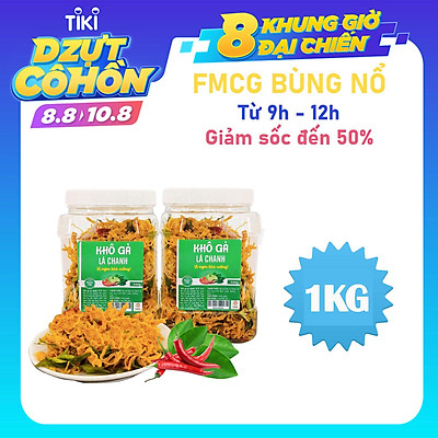 1kg Khô gà lá chanh thượng hạng hiệu TETE