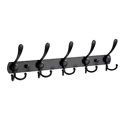 Coat Rack Wall Mounted 5 Tri Hooks Heavy Duty Non Slip Hook Home Hanger Artvehicle Tiki Non Slip Coat Hook Home Wall Hanger, Coat Hook Wall Hanger