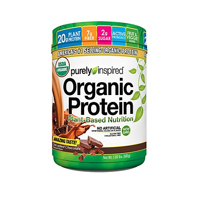 Thực Phẩm Bổ Sung Tăng Cơ Purely Inspired Organic Protein 100% Plant-Based dành cho người ăn chay (Vegan)