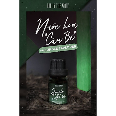 Nước hoa vùng kín dành cho nam Jungle Explorer Eau De Parum chai 10ml - LOLI & THE WOLF 