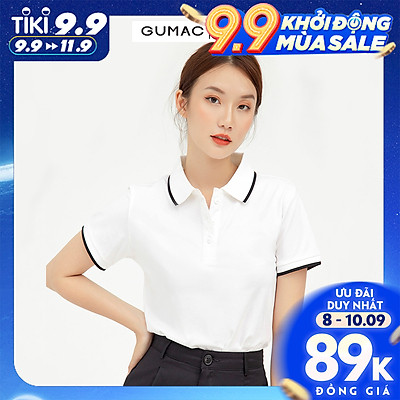 Áo polo xẻ lai GUMAC ATB109