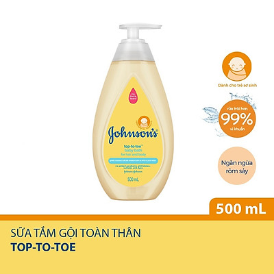 Sữa tắm gội toàn thân Johnson's Baby (500ml)