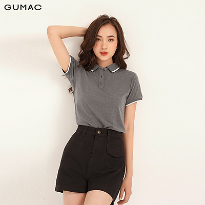 Áo polo xẻ lai GUMAC ATB109