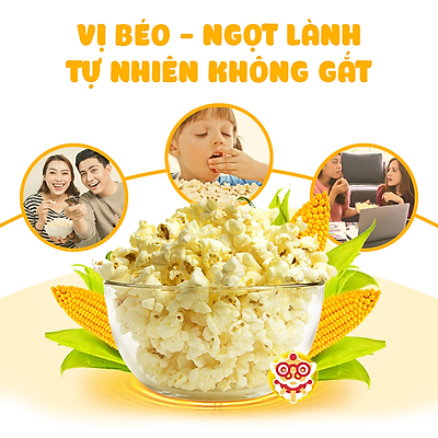 Bắp Mỹ Rang Bơ, Bắp Nỗ Rạp Chiếu Phim TETE Food