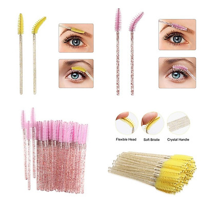 200x Disposable Mascara Wands Eyelash Brushes Eye Lash Grafting Makeup Tool