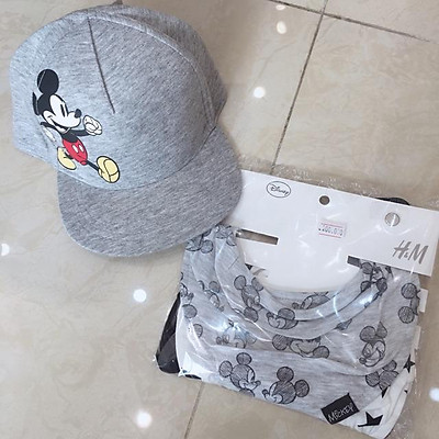 Mũ và yếm cổ Mickey