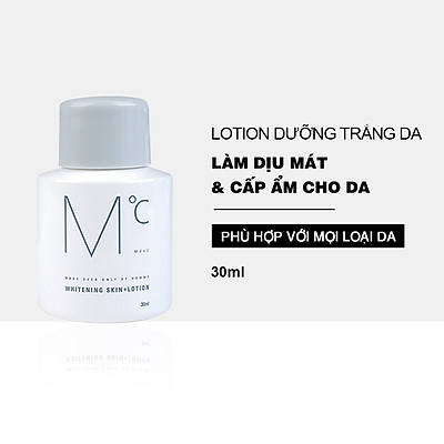 Lotion dưỡng trắng mini size MdoC Whitening Skin+Lotion 30ml JN-MLT05