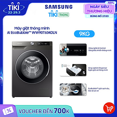 Máy Giặt Samsung Inverter 9 kg WW90T634DLN