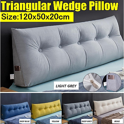 triangle back support pillow