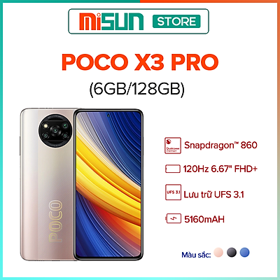 Điện thoại Xiaomi POCO X3 PRO - Hàng Chính Hãng