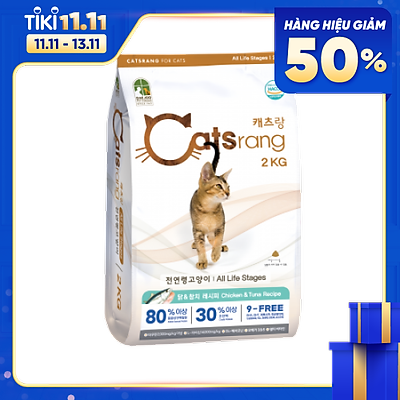 Thức ăn hạt cho mèo Hàn Quốc Catsrang