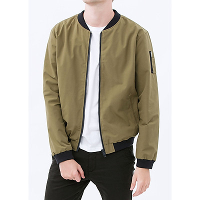 camel bomber jacket