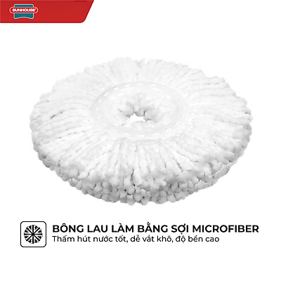 Bộ Lau Nhà Xoay 360 Độ Sunhouse Ks-Cl350PO