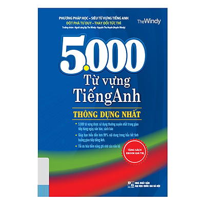 5000 Từ Vựng Tiếng Anh Thông Dụng Nhất (Tái Bản)
