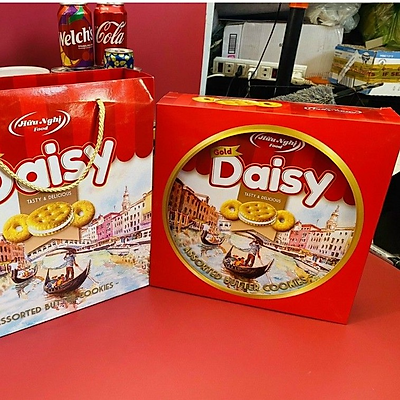 Bánh quy Gold Daisy hộp thiếc 315g
