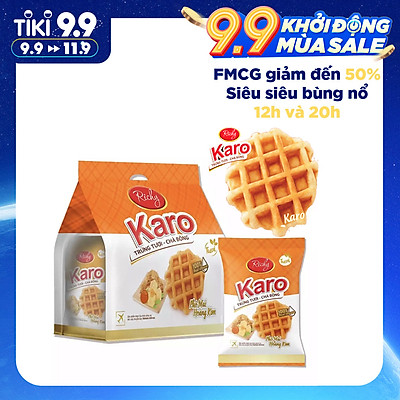 Bánh Karo Hoàng Kim bịch 6 chiếc ( 26g/chiếc)