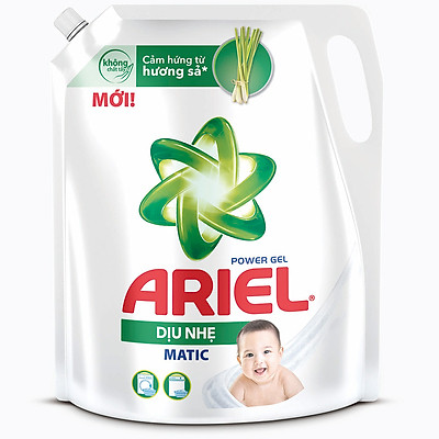 Nước giặt Ariel Dạng Túi Dịu Nhẹ Cho Da Nhạy Cảm 2.15kg