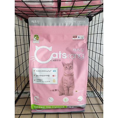 THỨC ĂN HẠT CHO MÈO NHỎ CATSRANG KITTEN 1.5KG - NHẬP KHẨU HÀN QUỐC