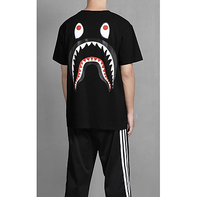 bathing ape shark tee