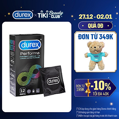 Bao cao su Durex Performa 12 bao