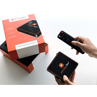 Android Tivi Box FPT Play Box+ 2020 2GB Hệ Điều Hành Android TV 10 Hỗ Trợ 4K Tích Hợp Điều Khiển Bằng Giọng Nói (Model S550) - Hàng Chính Hãng