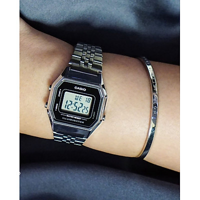 Đồng hồ nữ dây kim loại Casio LA680WA-1DF