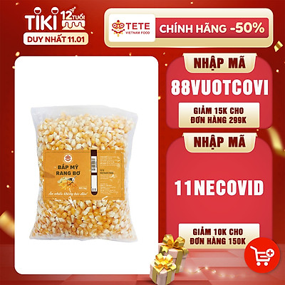 Bắp Mỹ Rang Bơ, Bắp Nỗ Rạp Chiếu Phim TETE Food