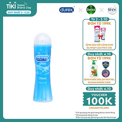 Gel bôi trơn Durex Play Classic 50ml