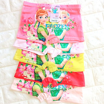 Sét 10 quần chíp đùi elsa 3D cực đẹp cho bé gái - màu ngẫu nhiên
