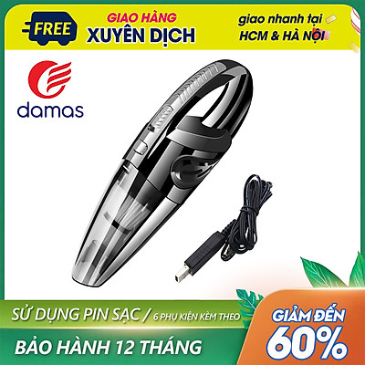 Máy Hút Bụi Cầm Tay Không Dây Damas XC628 - Chính Hãng