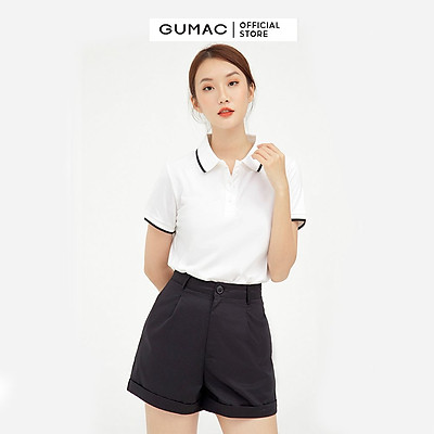 Áo polo xẻ lai GUMAC ATB109