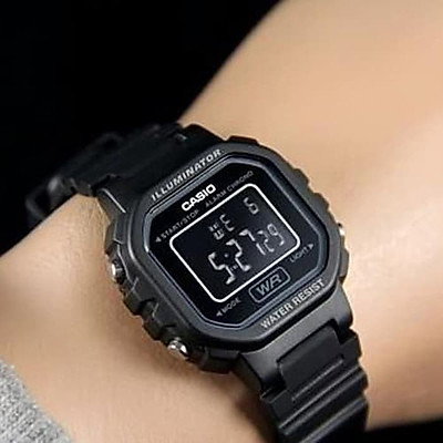 Đồng hồ nữ dây nhựa Casio LA-20WH-1BDF