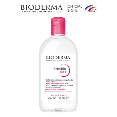 Dung Dịch Làm Sạch Và Tẩy Trang Công Nghệ Micella Bioderma Sensibio H2O - 500ml