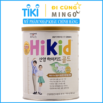 Sữa Dê Hikid 700g (1-9 tuổi) - Nhập khẩu Hàn Quốc
