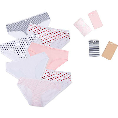 Combo 06 quần lót nữ cotton họa tiết Vera 