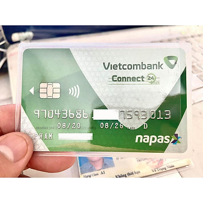 Combo 5 Túi Ví Đựng Bảo Vệ Chống Xước Thẻ ATM, Card Visit, Driver License Bằng Lái Xe Trong Suốt Hiệu Hier