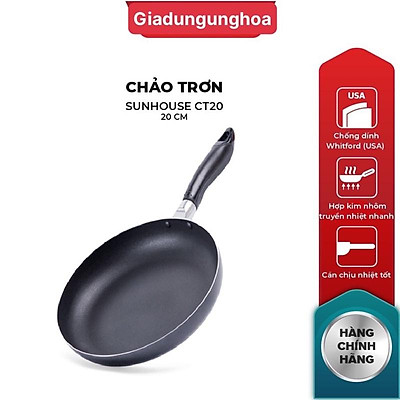 Chảo trơn chống dính phi 16-30cm