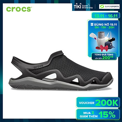 Giày  Crocs Swiftwater Mesh Wave Nam 205701