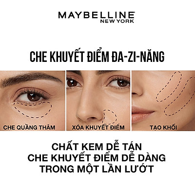 Bút Cushion Che Khuyết Điểm Đa Năng Instant Age Rewind Eraser Multi-use Concealer Maybelline New York 6ml