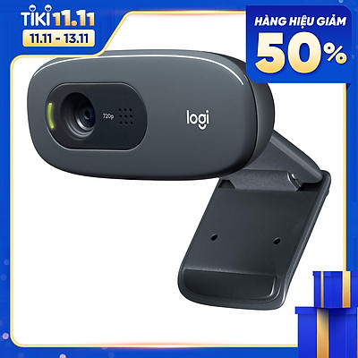 Webcam Logitech C270 HD 720P - Hàng Chính Hãng