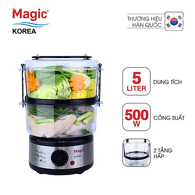 Máy Hấp Thực Phẩm Magic Korea A64 (500W) - Hàng chính hãng