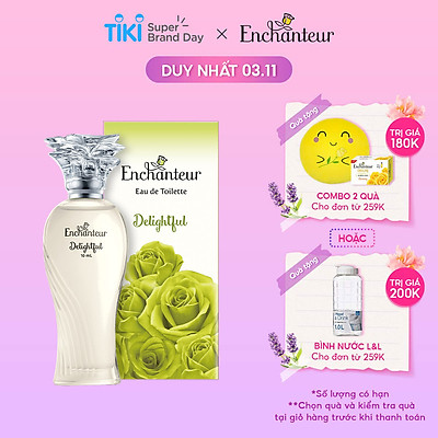 Nước hoa cao cấp Enchanteur Delightful 50ml