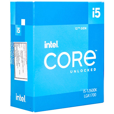 CPU Intel Core i5-12600K (3.7GHz turbo up to 4.9Ghz, 10 nhân 16 luồng, 20MB Cache, 125W) - Socket Intel LGA 1700/Alder Lake) - Hàng Chính Hãng