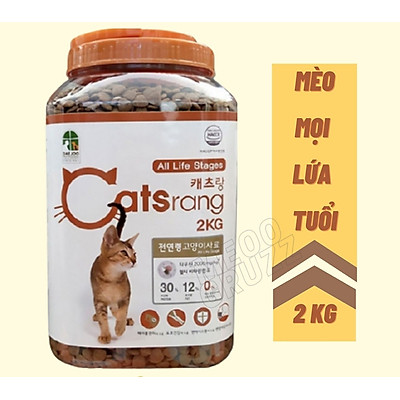 Thức Ăn Hạt Catsrang Cho Mèo Mọi Lứa Tuổi - 2Kg