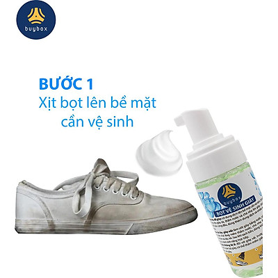 Bọt vệ sinh giày và giặt giày (150ml) - buybox - PKBB60