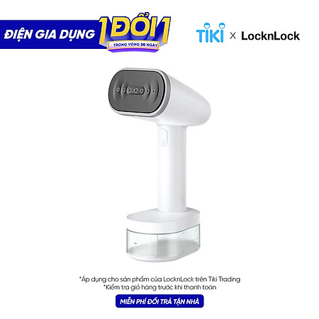 Bàn ủi hơi nước cầm tay Lock&Lock ENI223WHT 1600W - Hàng chính hãng